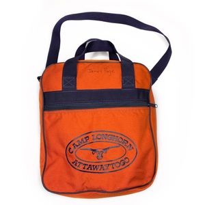 Vintage Camp Longhorn Attawaytogo Athletic Bag EUC